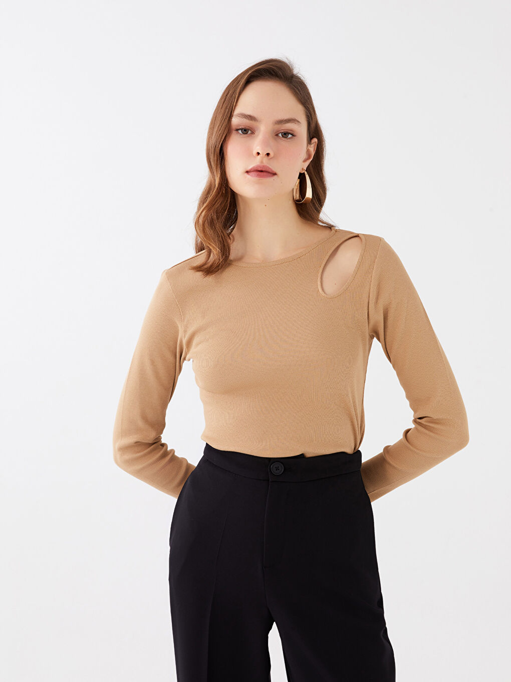 Women's Crew Neck Plain T-Shirt