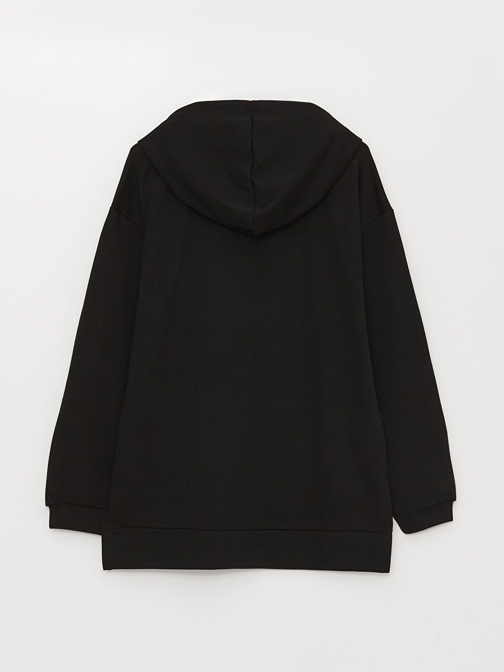 Hooded Printed Long Sleeve Women's Sweatshirt-6