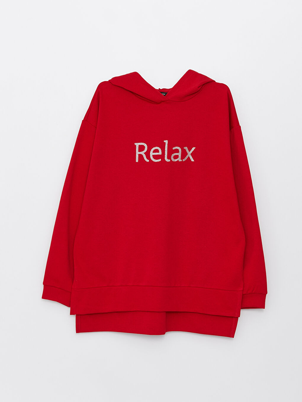 Hooded Printed Long Sleeve Women's Sweatshirt-5