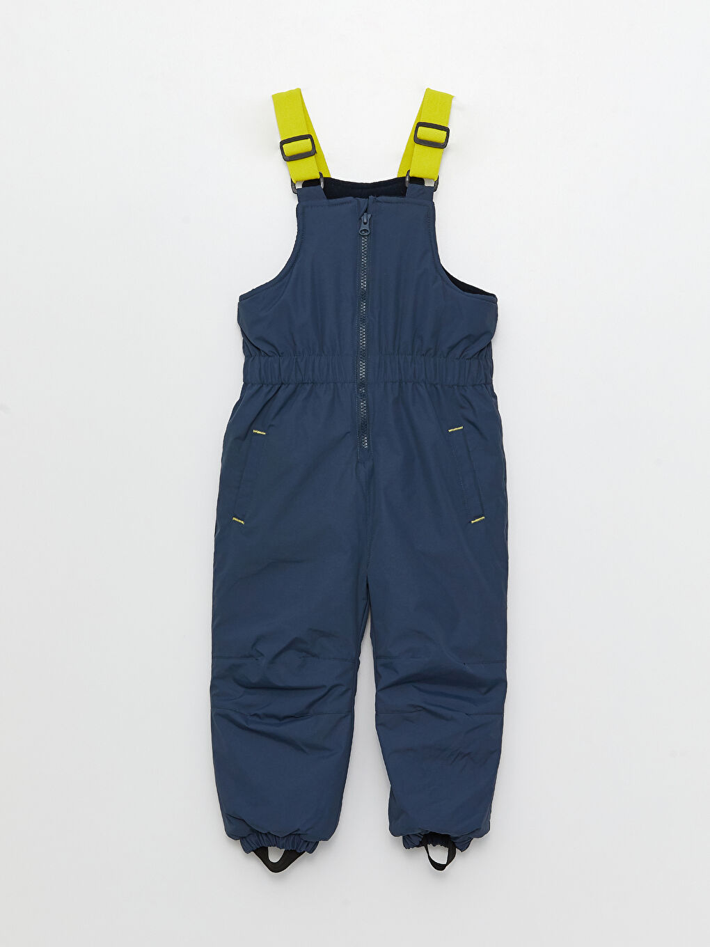 Square Neck Basic Baby Boy Ski Jumpsuit