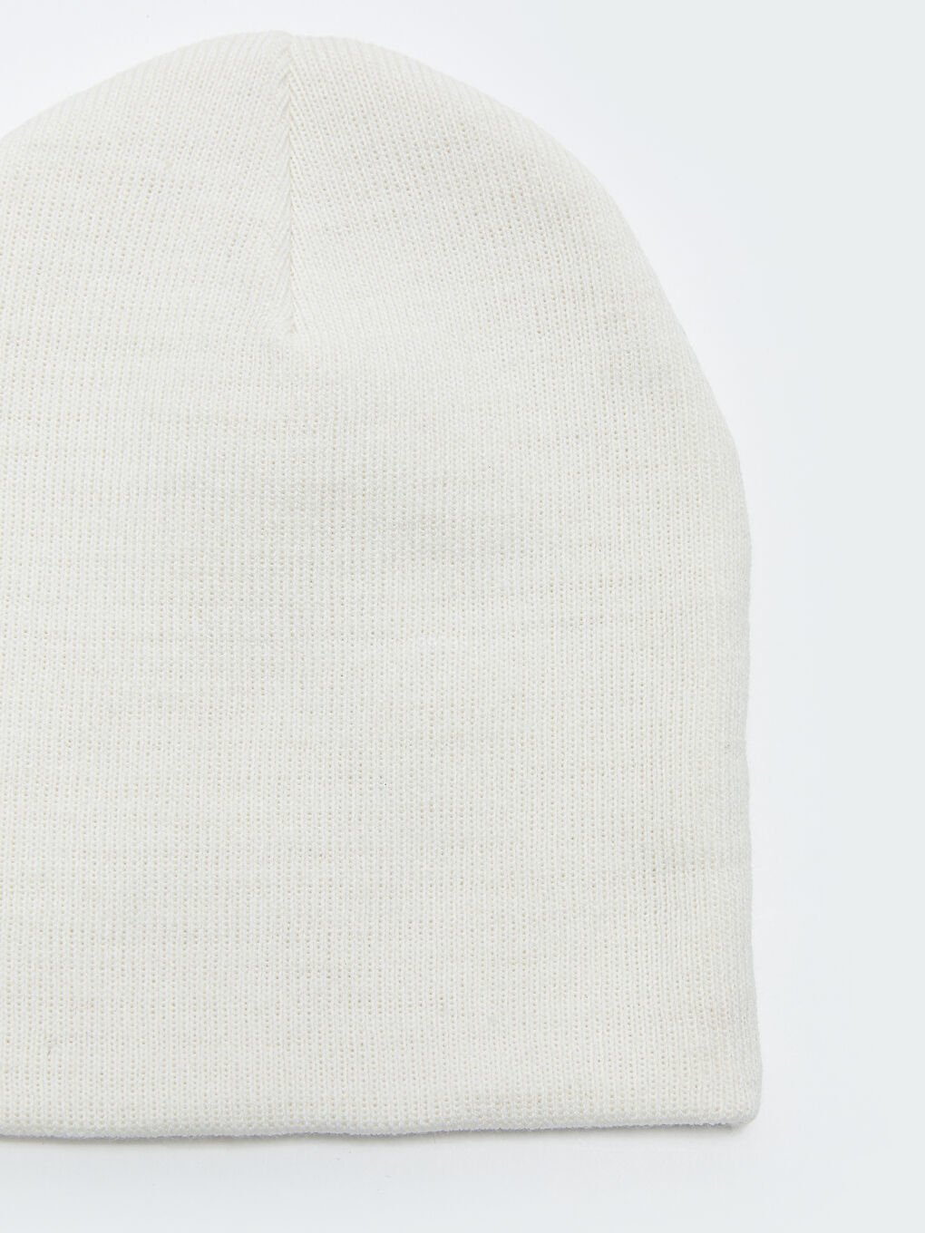 Ekru Kadın Triko Bere-4