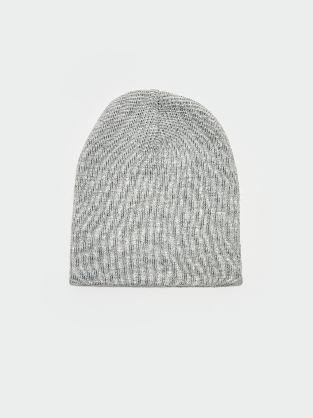 Gri Kadın Triko Bere-3