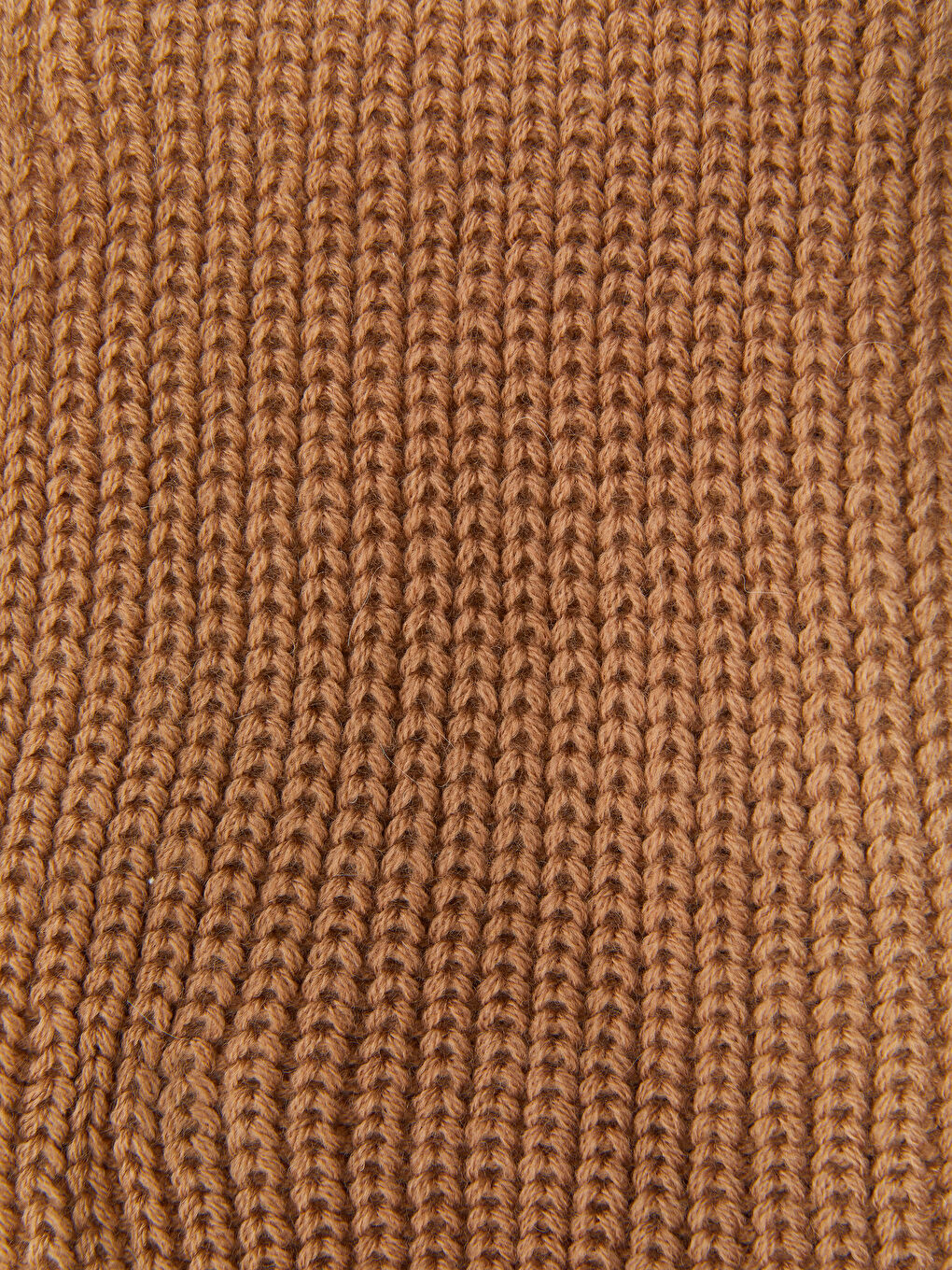 Kahverengi Kadın Triko Atkı-5