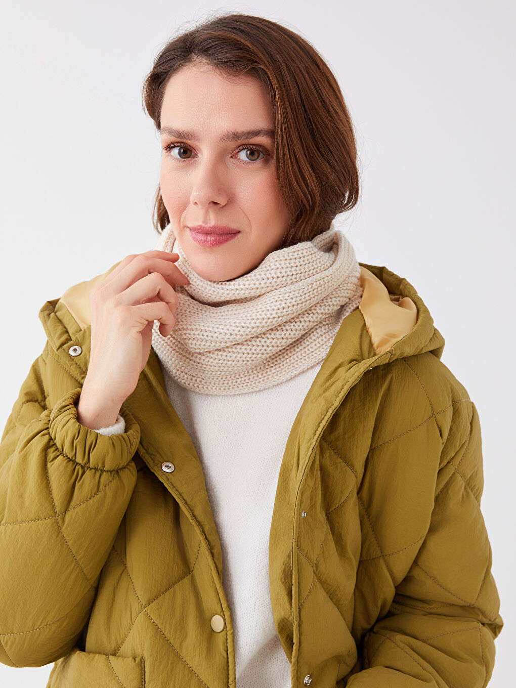 LCW ECO Women's Knitwear Scarf -W2J455Z8-SY3