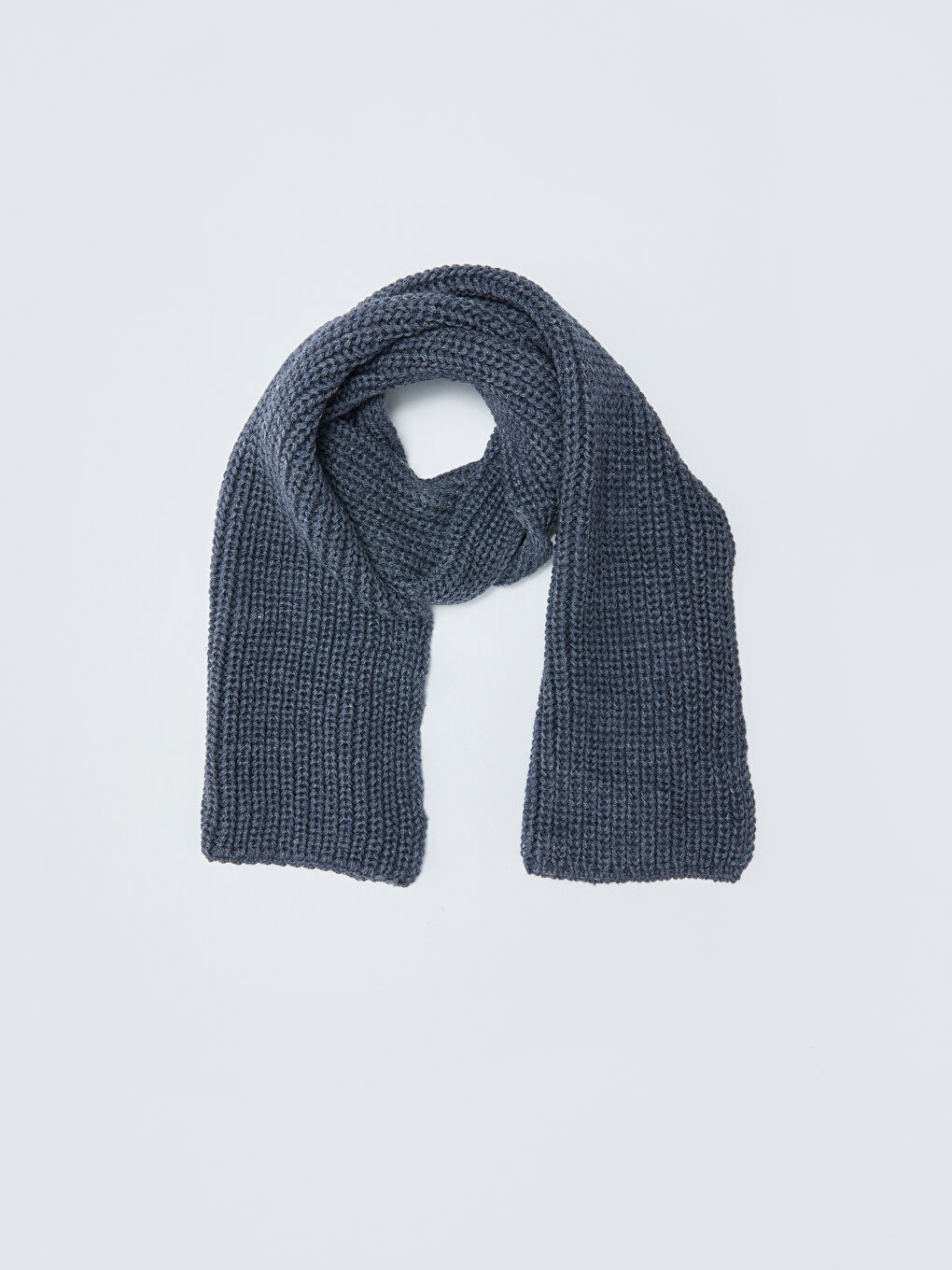 Mavi Kadın Triko Atkı-3