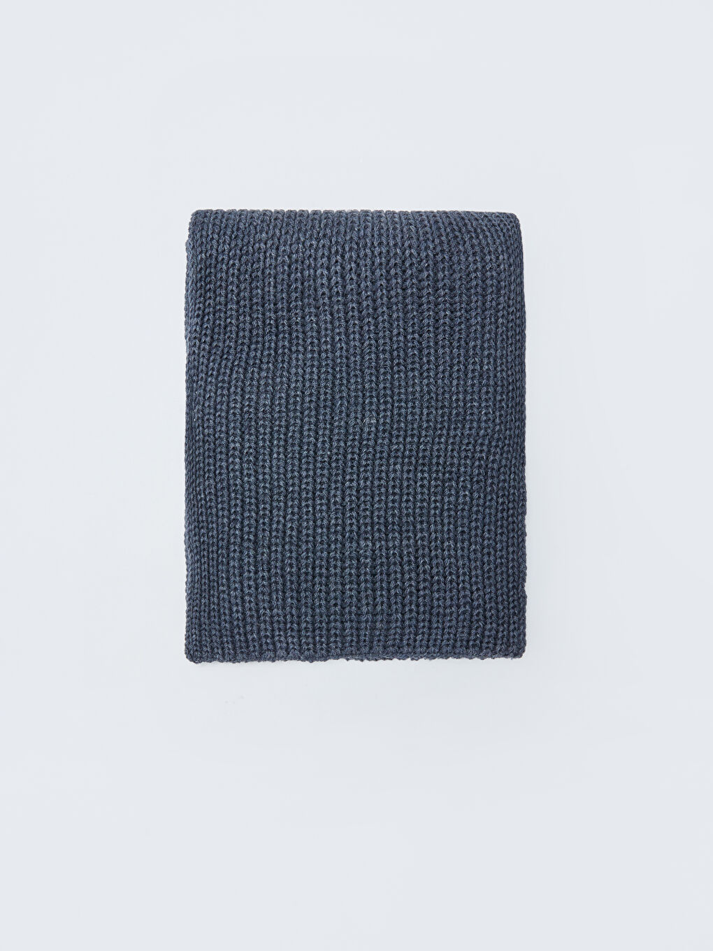 Mavi Kadın Triko Atkı-4