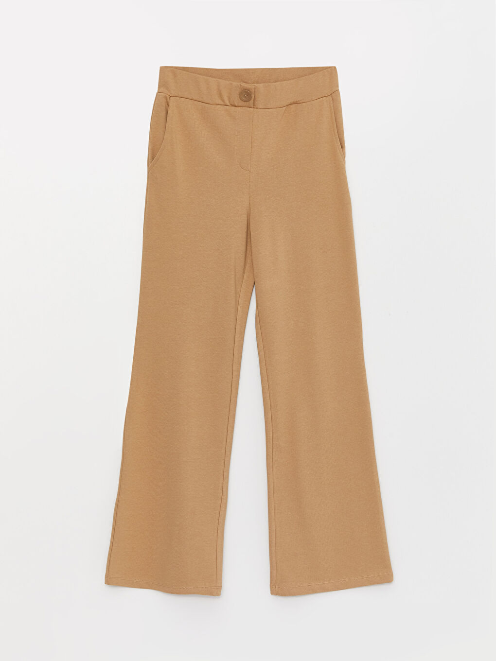 High Waisted Slim Fit Women's Trousers-5