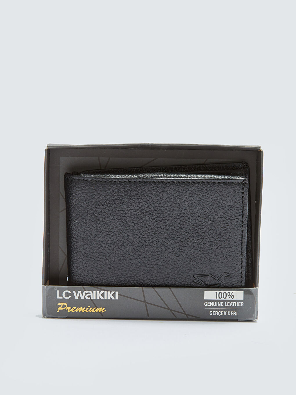 Siyah Hakiki Deri Erkek Cüzdan