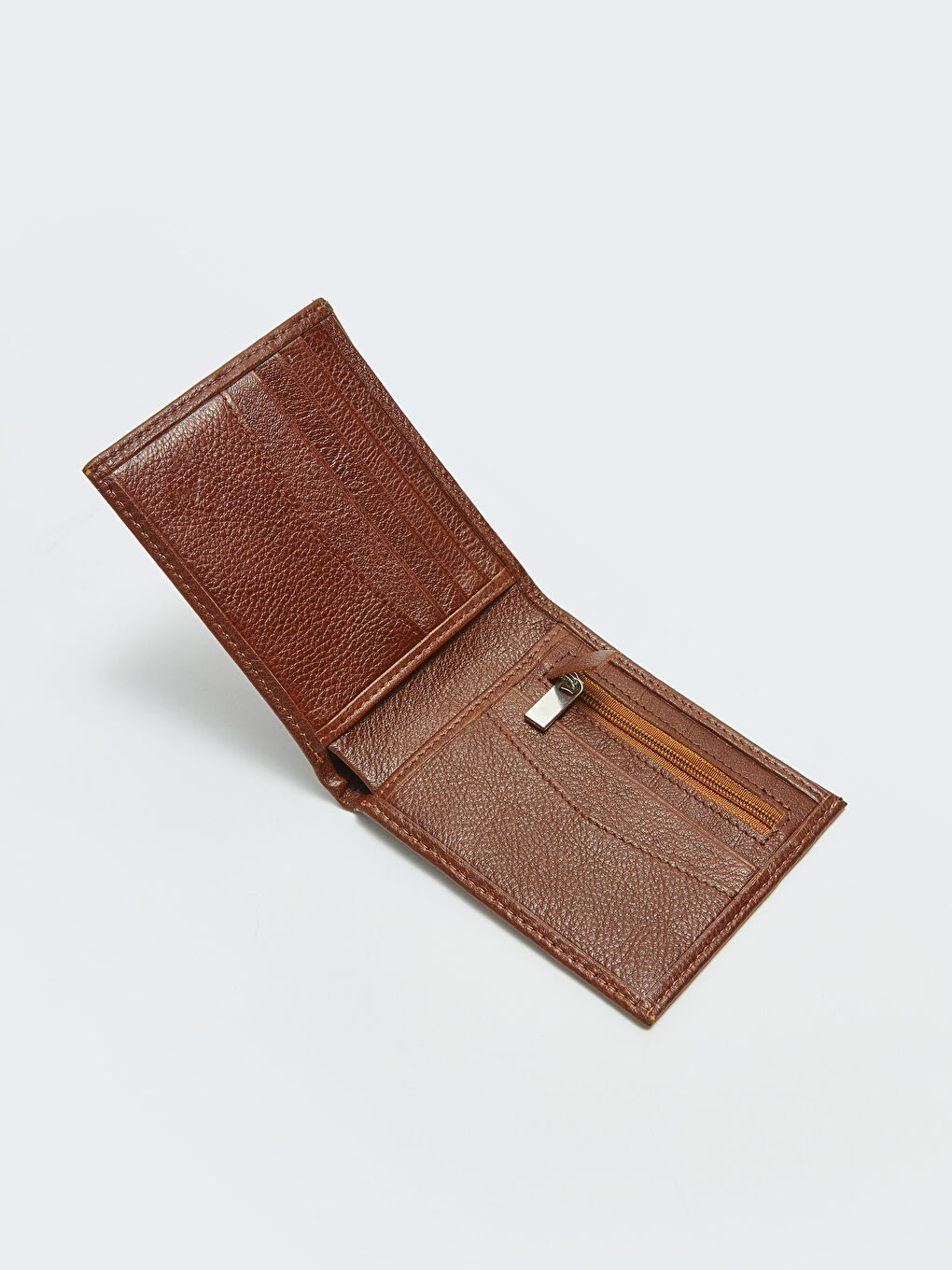 Kahverengi Hakiki Deri Erkek Cüzdan-3