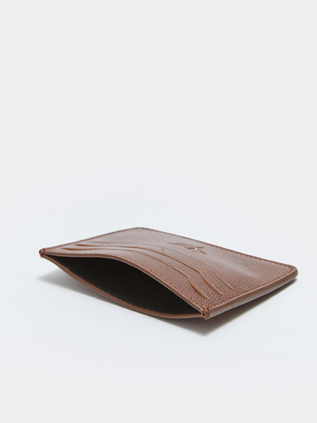 Kahverengi Hakiki Deri Erkek Kartlık-4