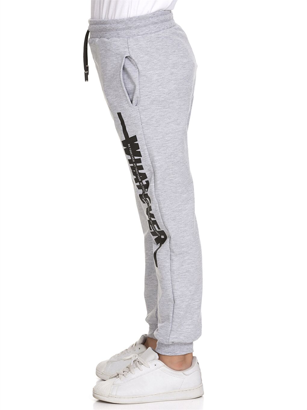 بنطال رياضي مطبوع بخصر مطاطي أولاد-2