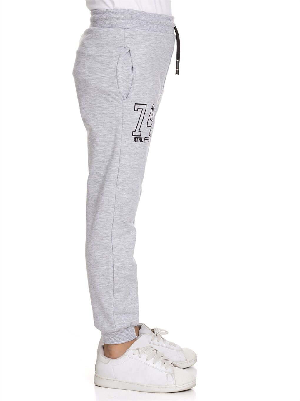 بنطال رياضي مطبوع بخصر مطاطي أولاد-3