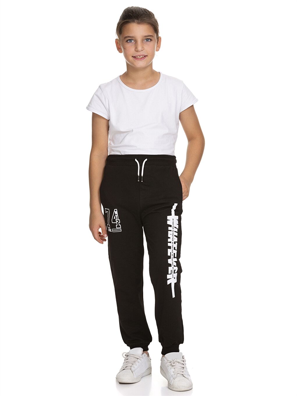 Elastic Waist Printed Boys' Jogger Sweatpants