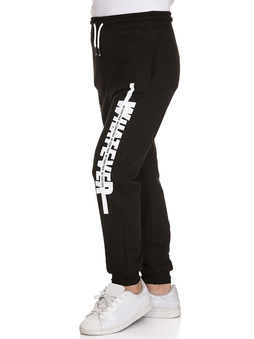 Elastic Waist Printed Boys' Jogger Sweatpants-2