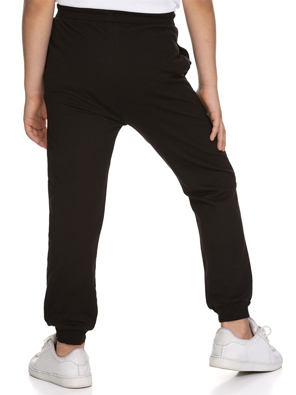 Elastic Waist Printed Boys' Jogger Sweatpants-4