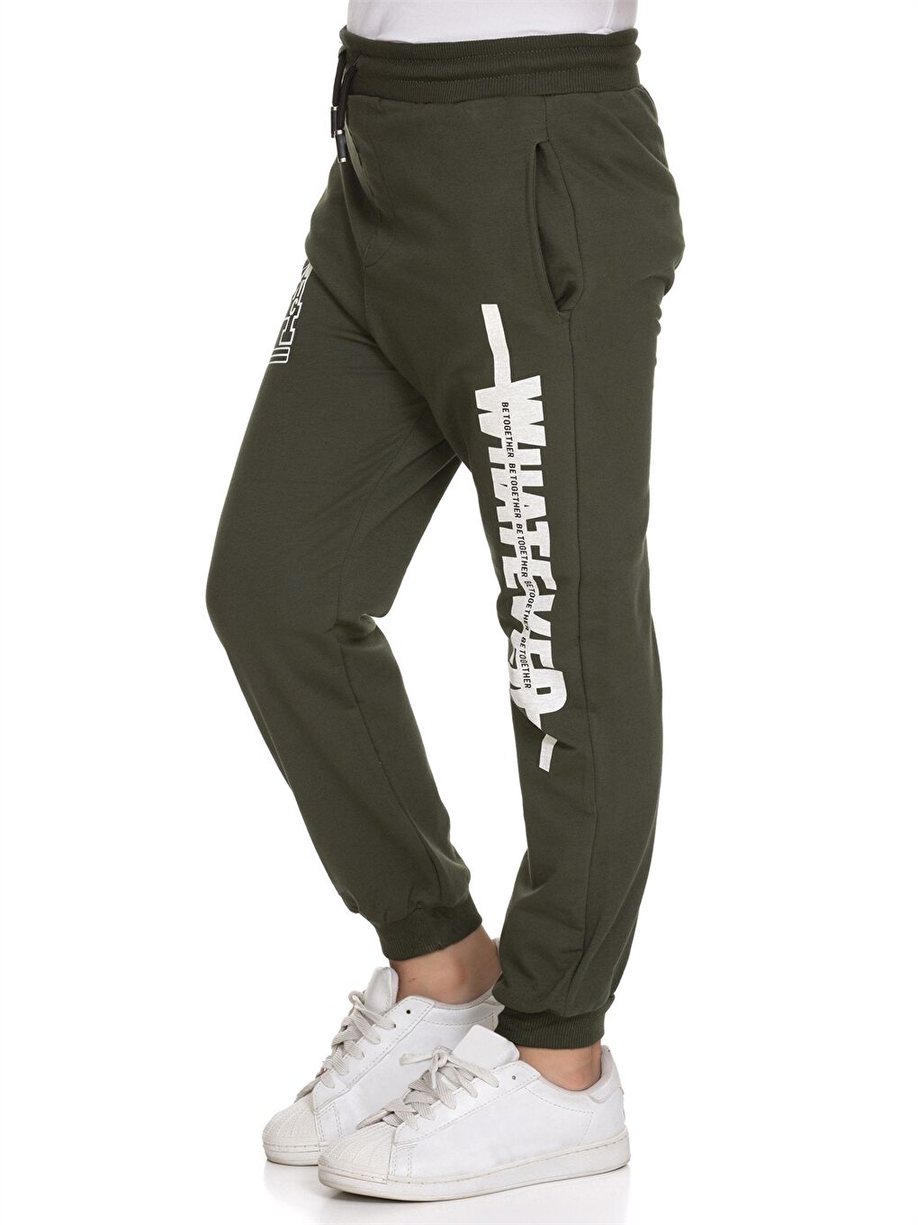 Elastic Waist Printed Boys' Jogger Sweatpants-2