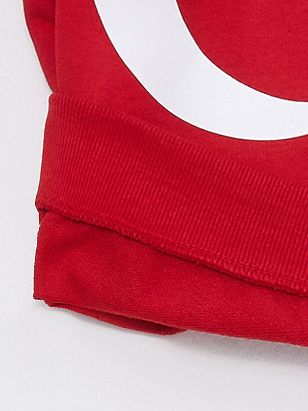 LCW Kids Kirmizi Bisiklet Yaka Ay ve Yıldız Baskılı Uzun Kollu Erkek Çocuk Sweatshirt - 2
