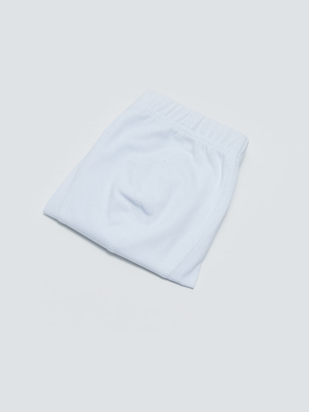 Beyaz Standart Kalıp Esnek Kumaş Erkek Boxer-1