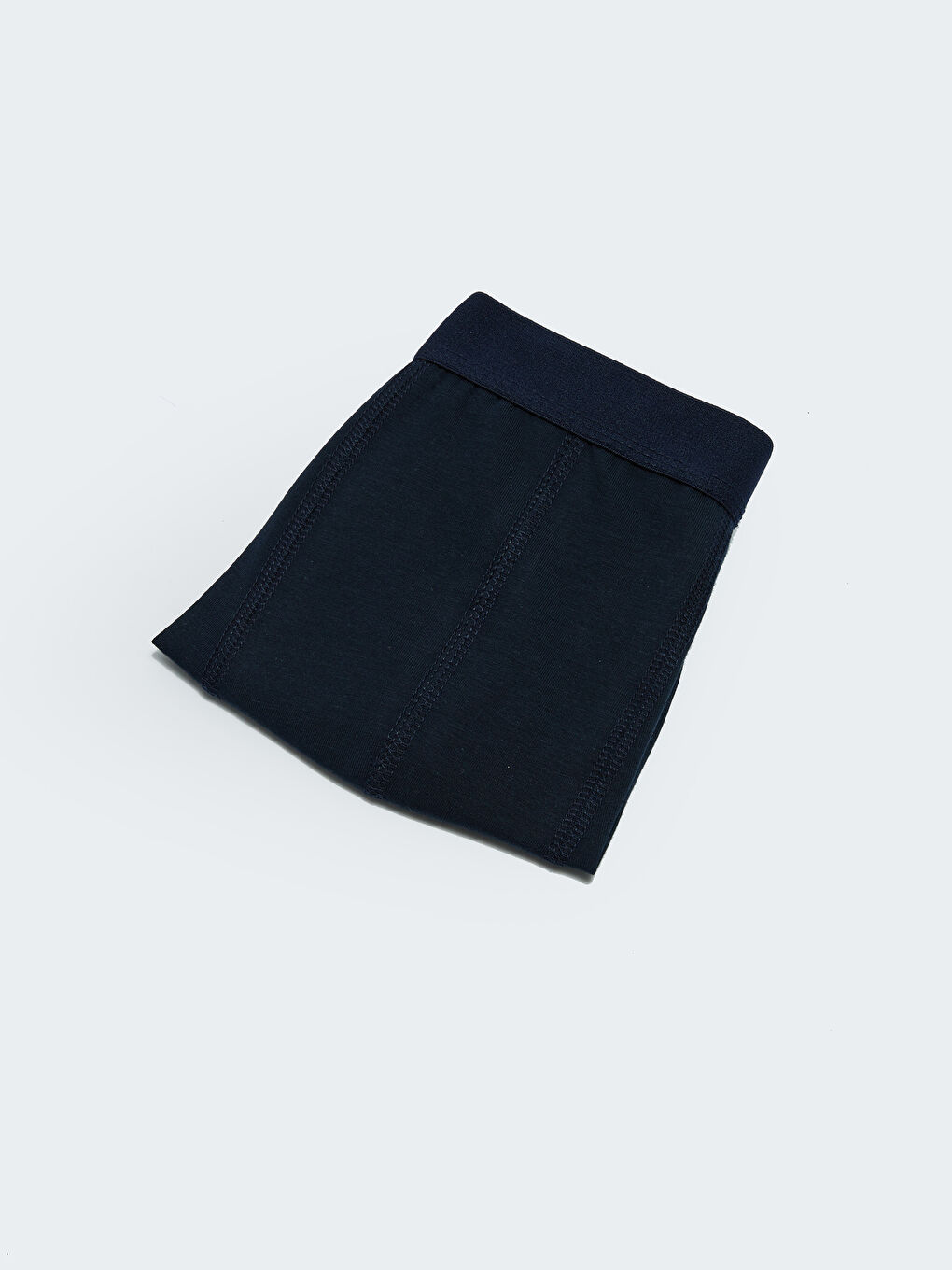 Lacivert Standart Kalıp Esnek Kumaş Erkek Boxer-1