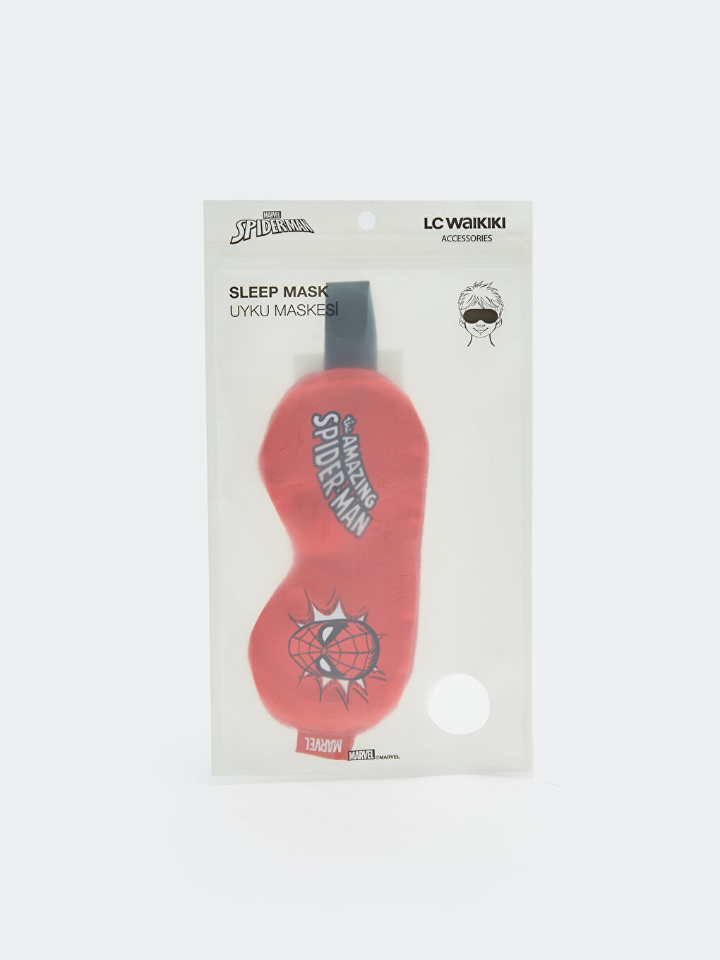 LC Waikiki Spiderman Licensed Boy Sleeping Headband -W2J701Z4-KM6
