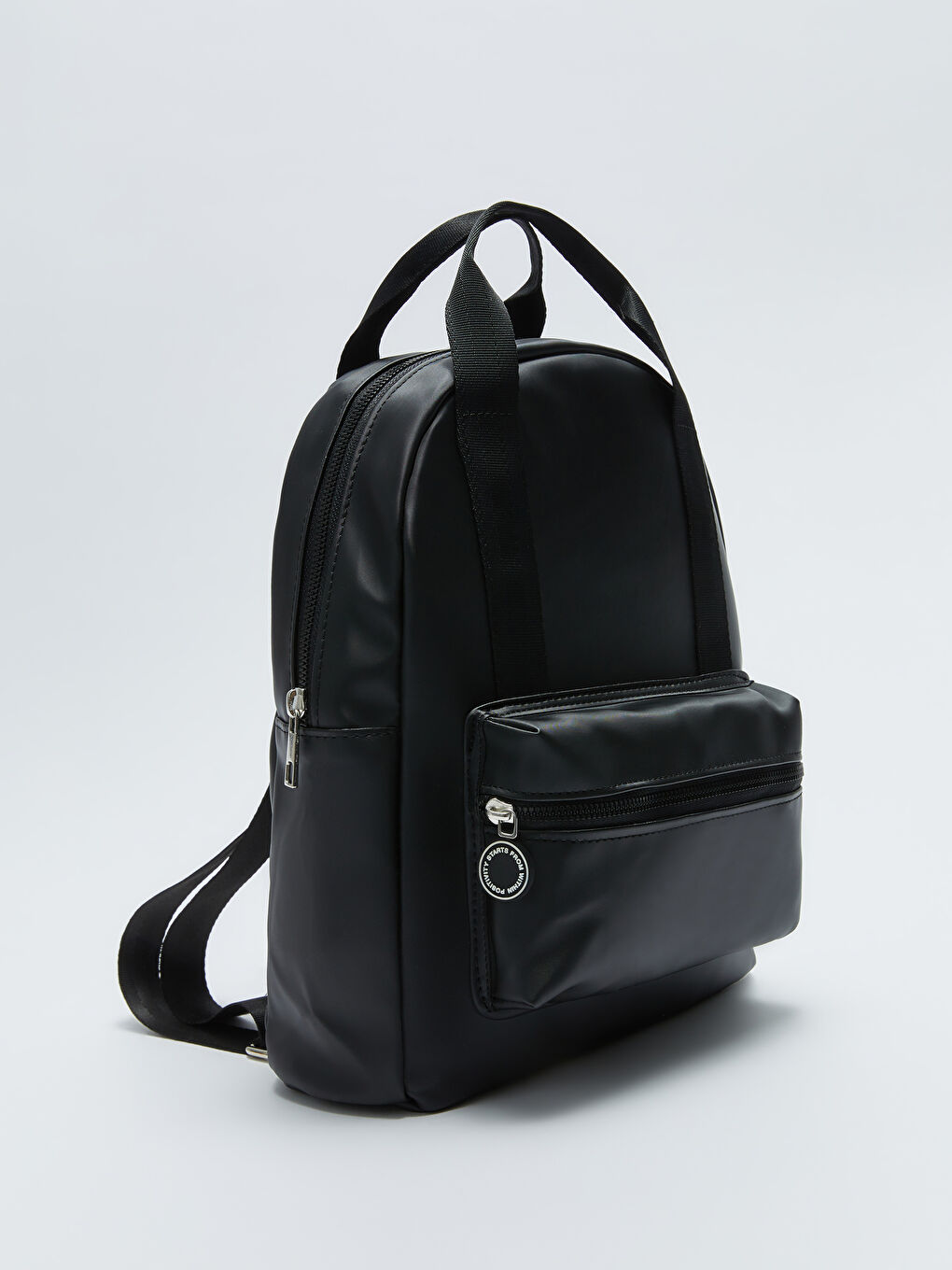 LCW ACCESSORIES Siyah Paraşüt Kumaş Kadın Sırt Çantası - 4