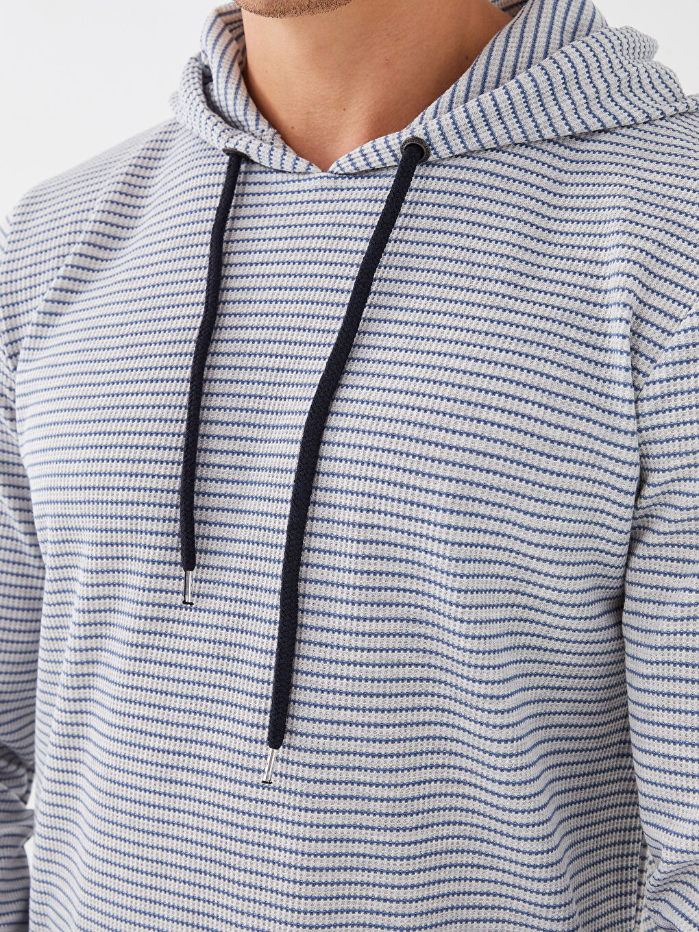 DYNAMO Men's Hoodie Long Sleeve Striped Hoodie -W2J989Z8-16R