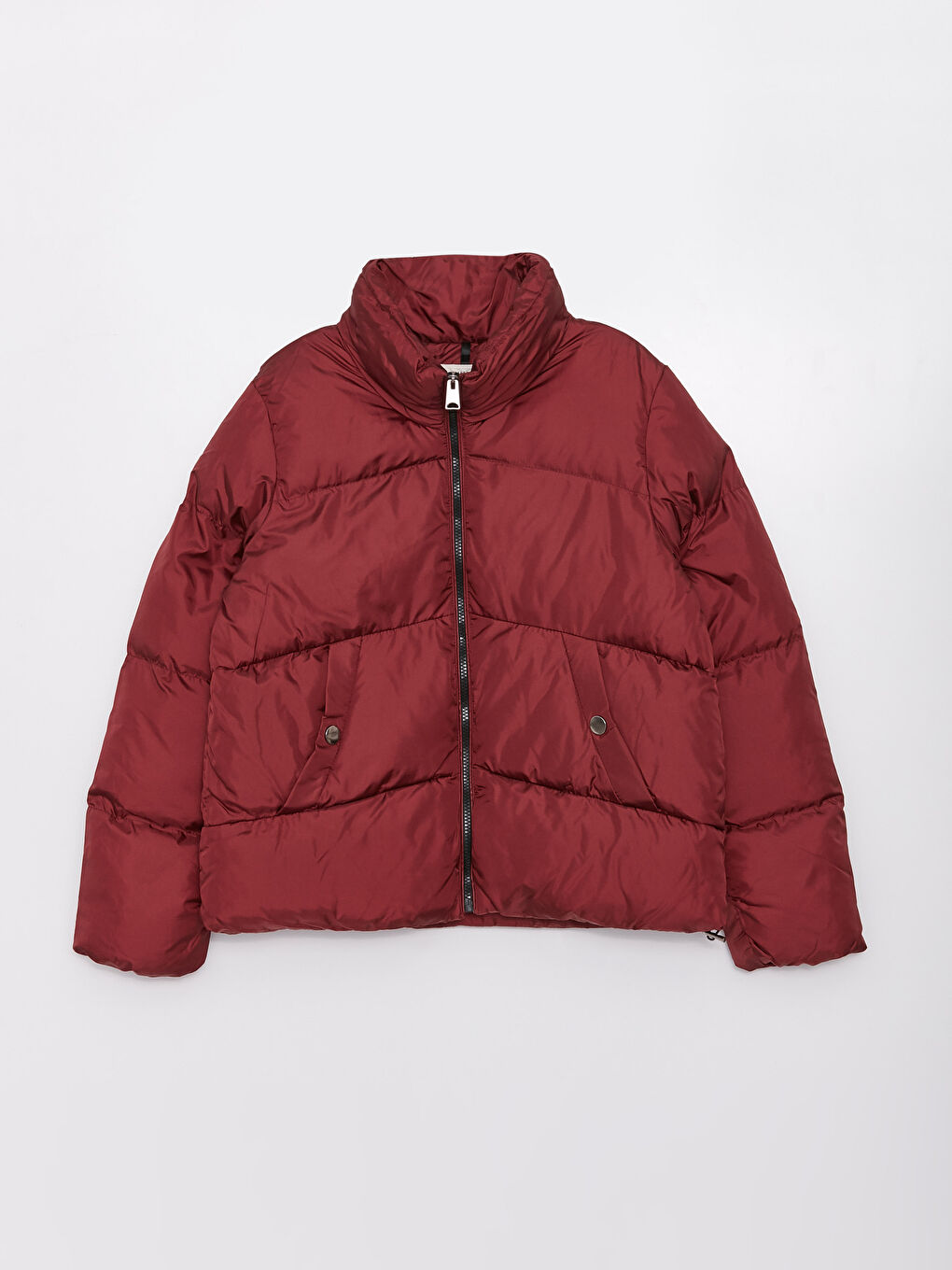 Turtle Neck Regular Long Sleeve Women's Puffer