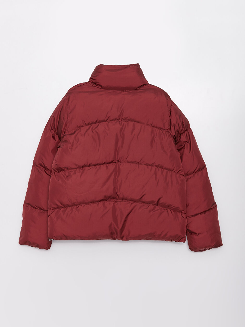 Turtle Neck Regular Long Sleeve Women's Puffer-1