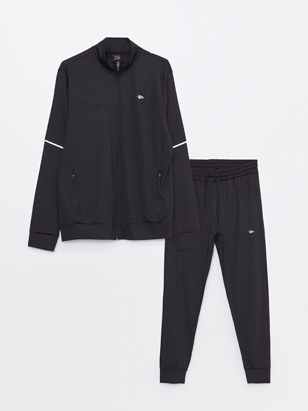 Siyah Standart Kalıp Erkek Eşofman Takım