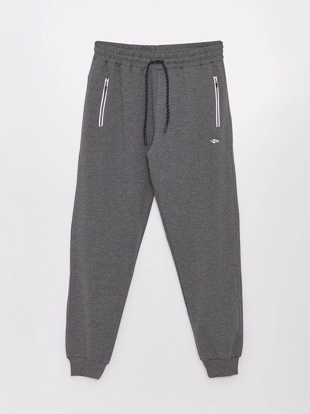 Antrasit Standart Kalıp Erkek Eşofman Takım-3