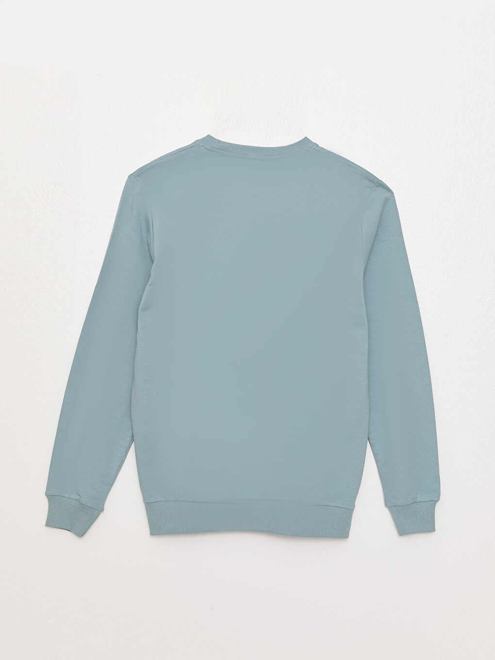 سويت شيرت كم طويل بياقة دائرية للرجال-1