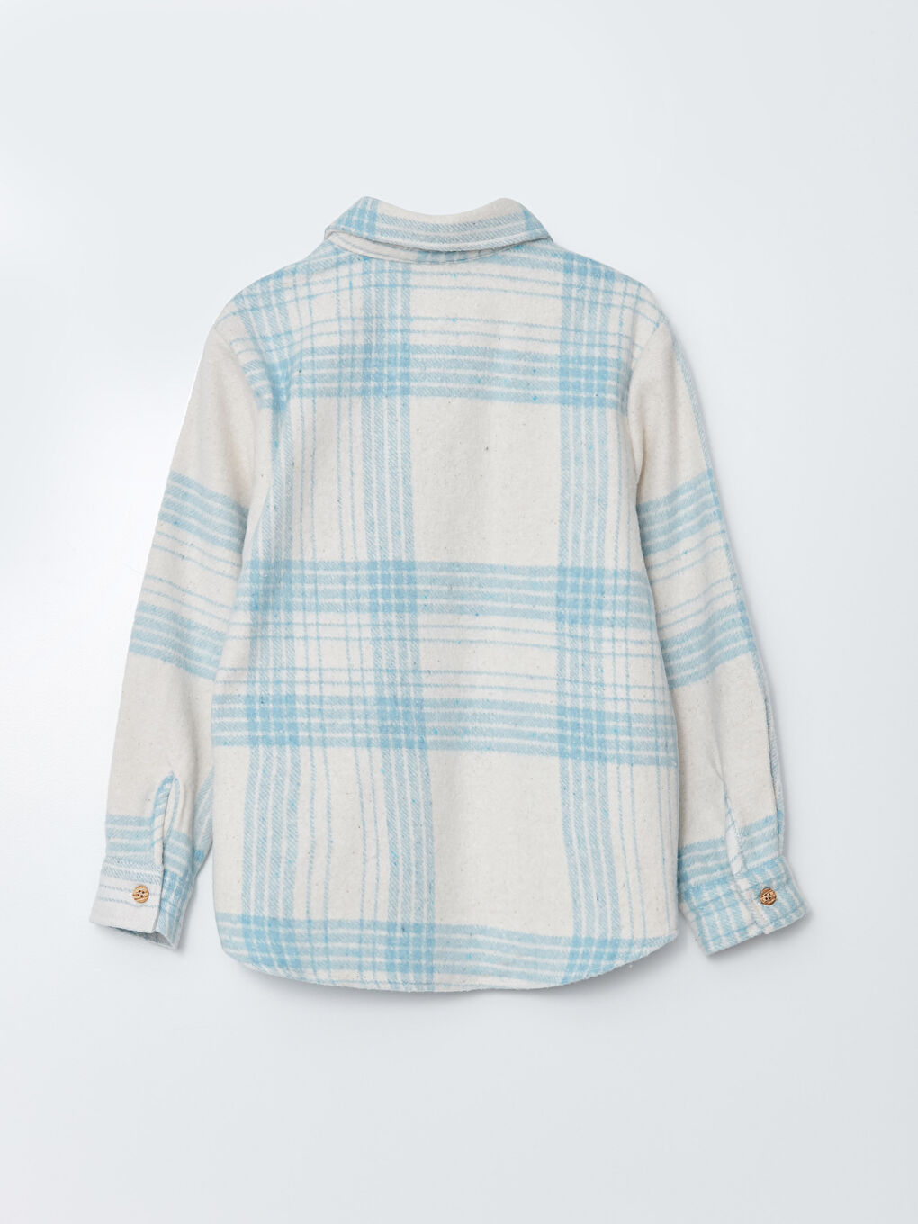 Plaid Long Sleeve Boys' Shirt-1