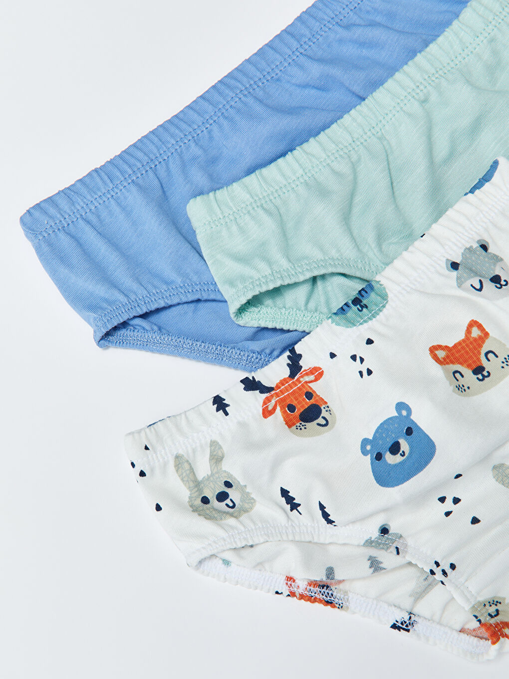 LCW baby Baby Jungen Slips mit Elastischem Bund 3er-Pack -W2JA56Z1-LRB