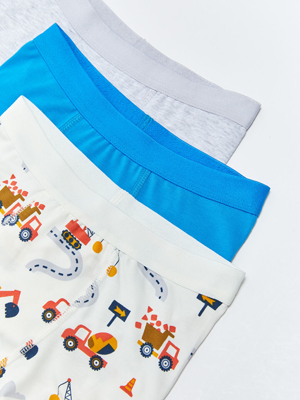 Caleçon Garçon Bébé en Coton Lot de 3 Pièces-2