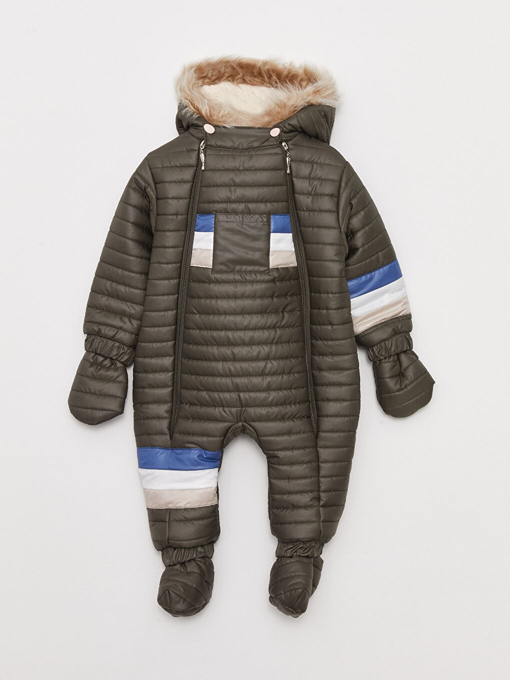 Яке Астронавт за Бебе Момче с Качулка и Дълъг Ръкав