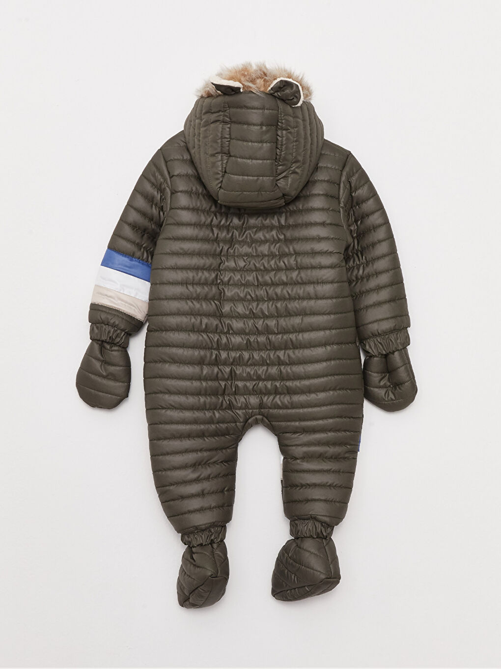 Яке Астронавт за Бебе Момче с Качулка и Дълъг Ръкав-3