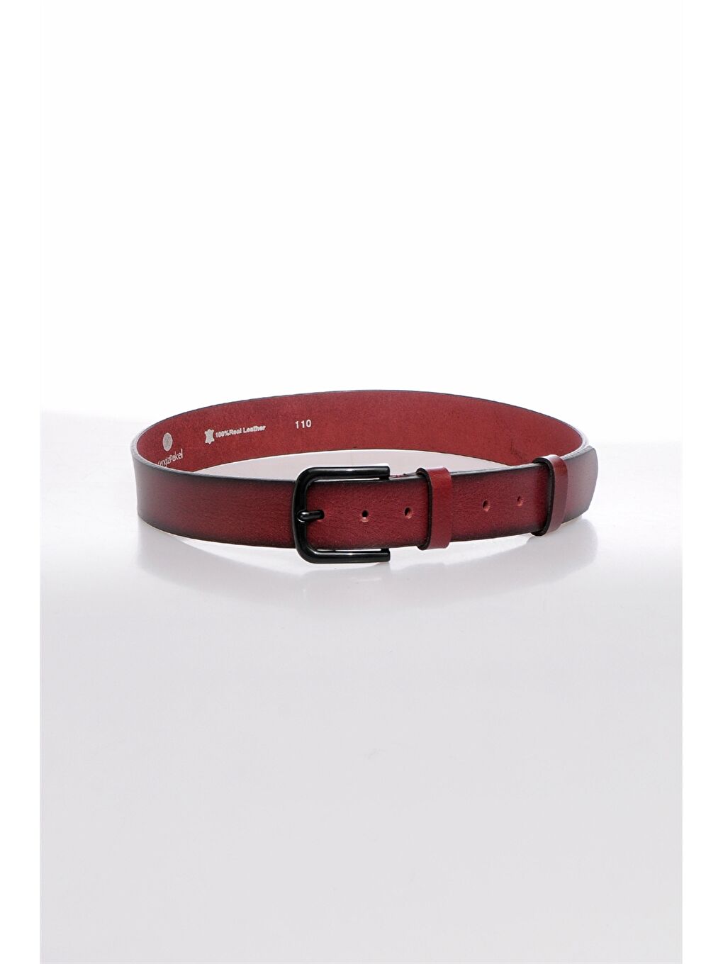Bordo Hakiki Deri Erkek Kemer
