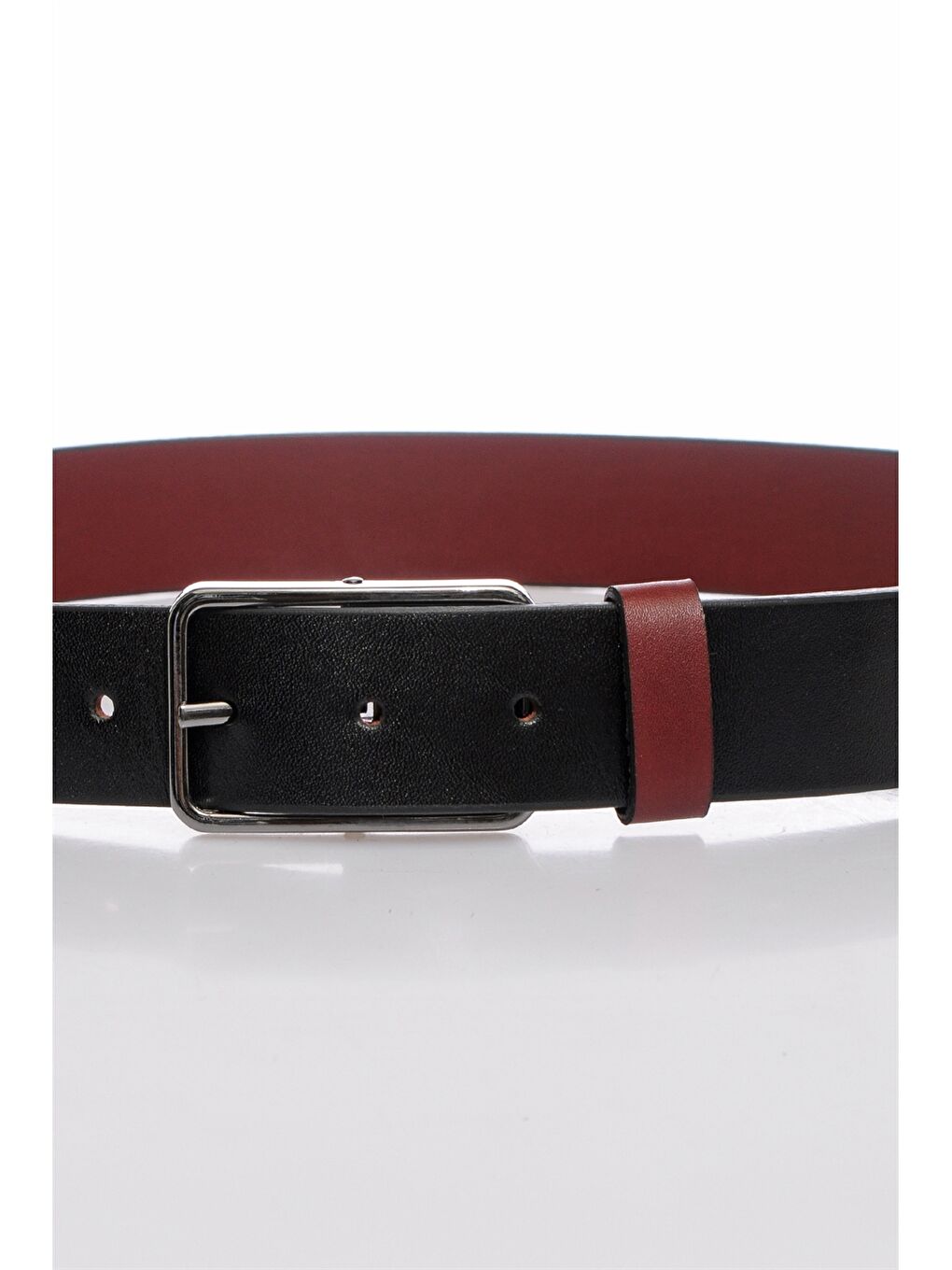 Siyah Hakiki Deri Erkek Kemer-1