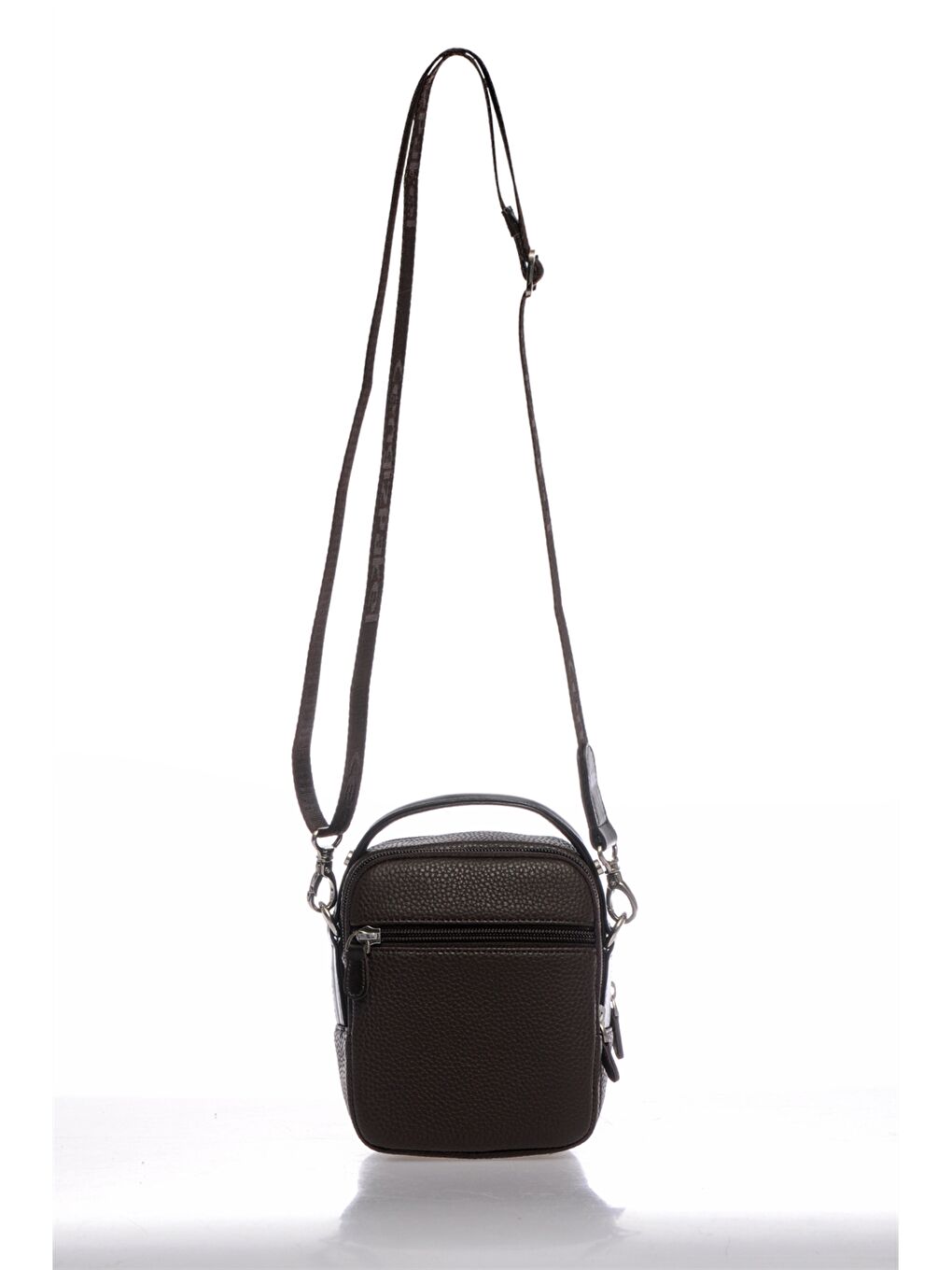 Kahverengi Deri Görünümlü Erkek El Çantası-2