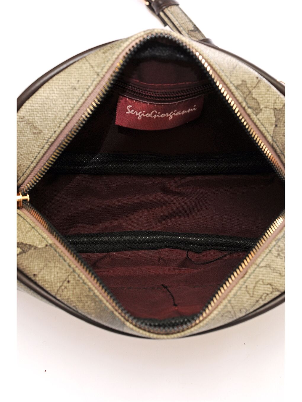 Karışık Deri Görünümlü Kadın Çapraz Çanta-3