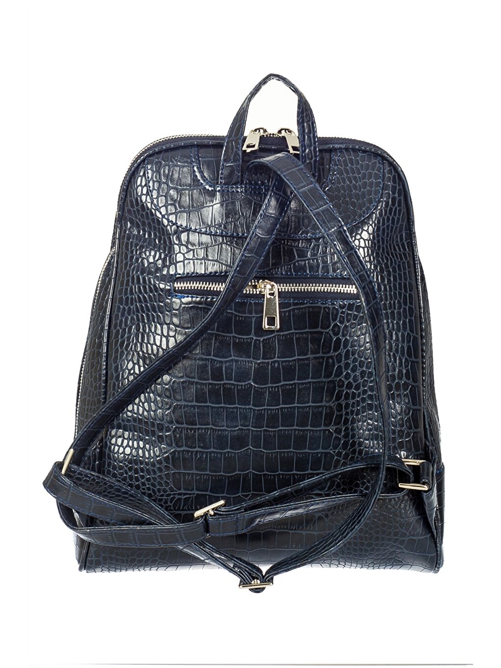 Karışık Deri Görünümlü Kadın Sırt Çantası-1