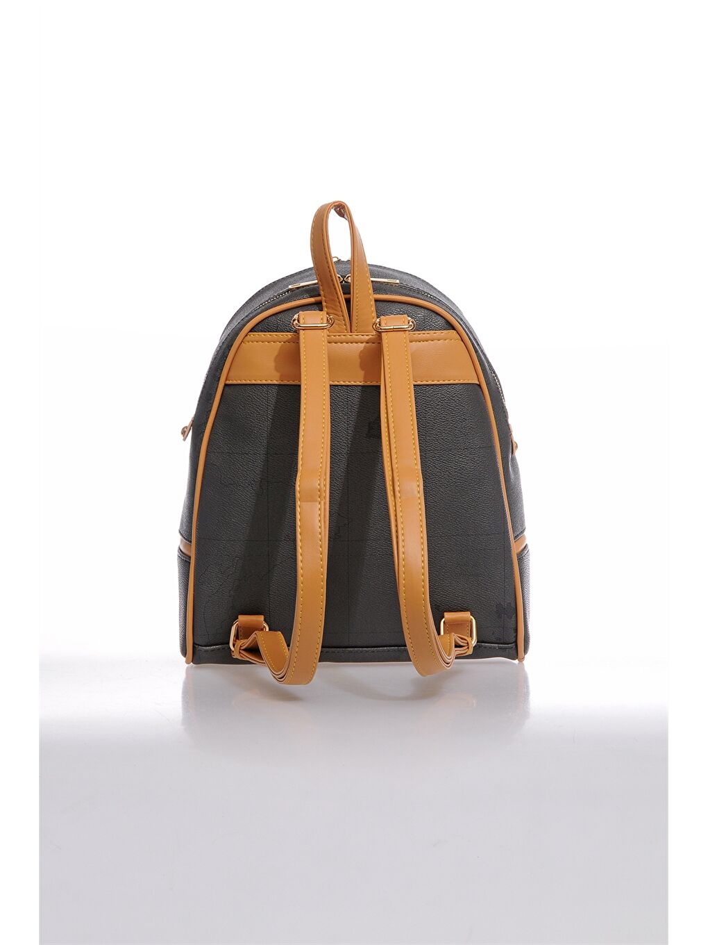 Karışık Deri Görünümlü Kadın Sırt Çantası-2