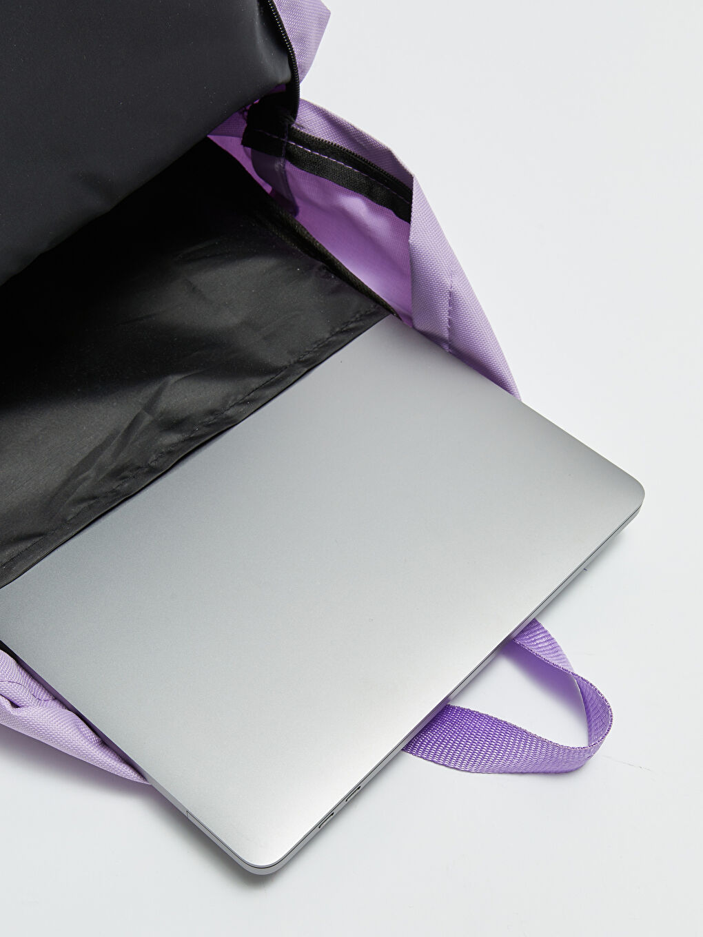 Lila Düz Kız Çocuk Sırt Çantası-3