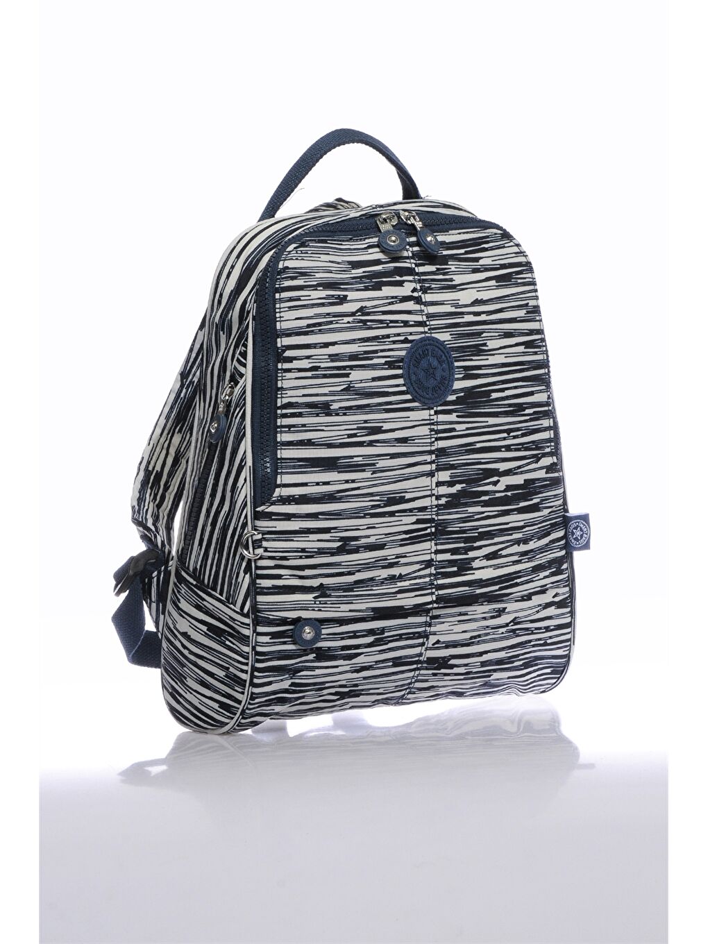 Bej Desenli Kadın Sırt Çantası-1