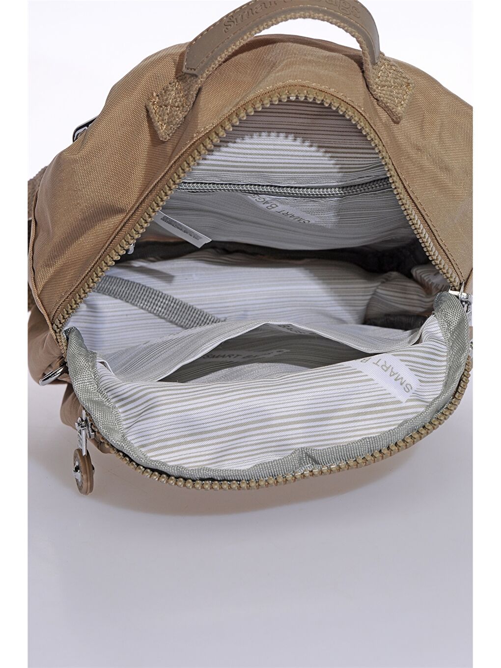 Kahverengi Ayarlanabilir Askılı Kadın Sırt Çantası-3