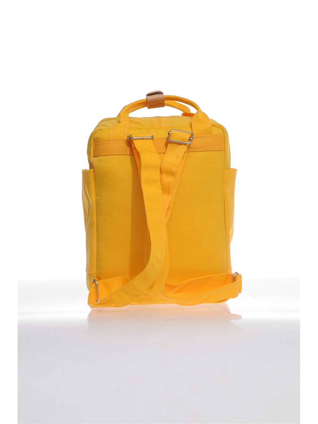 Sarı Kadın Düz Sırt Çantası-2