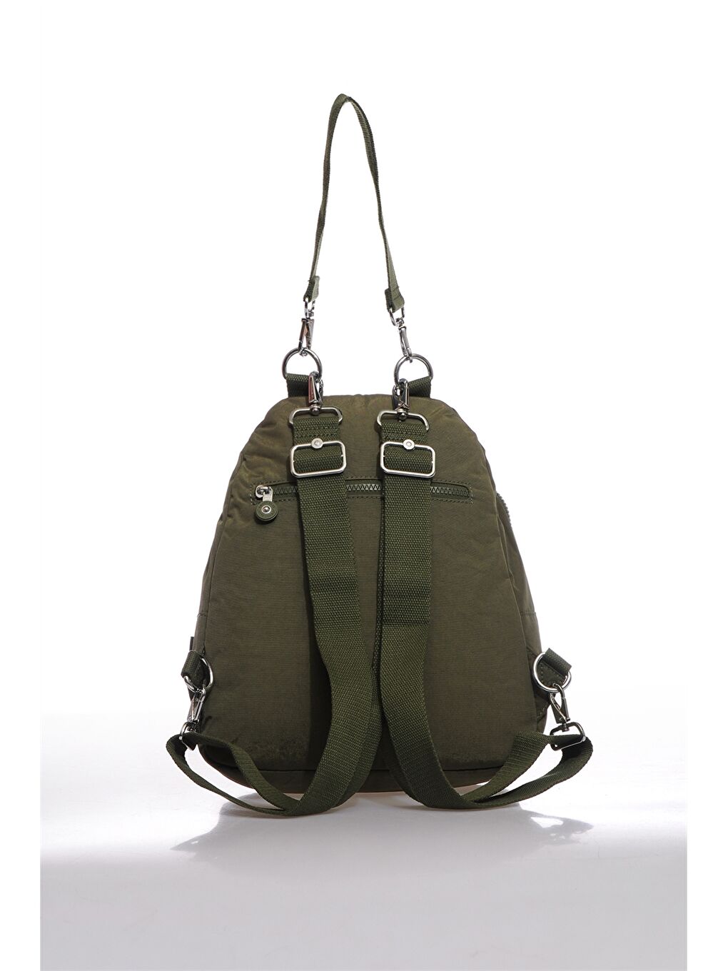 Yeşil Ayarlanabilir Askılı Kadın Sırt Çantası-2
