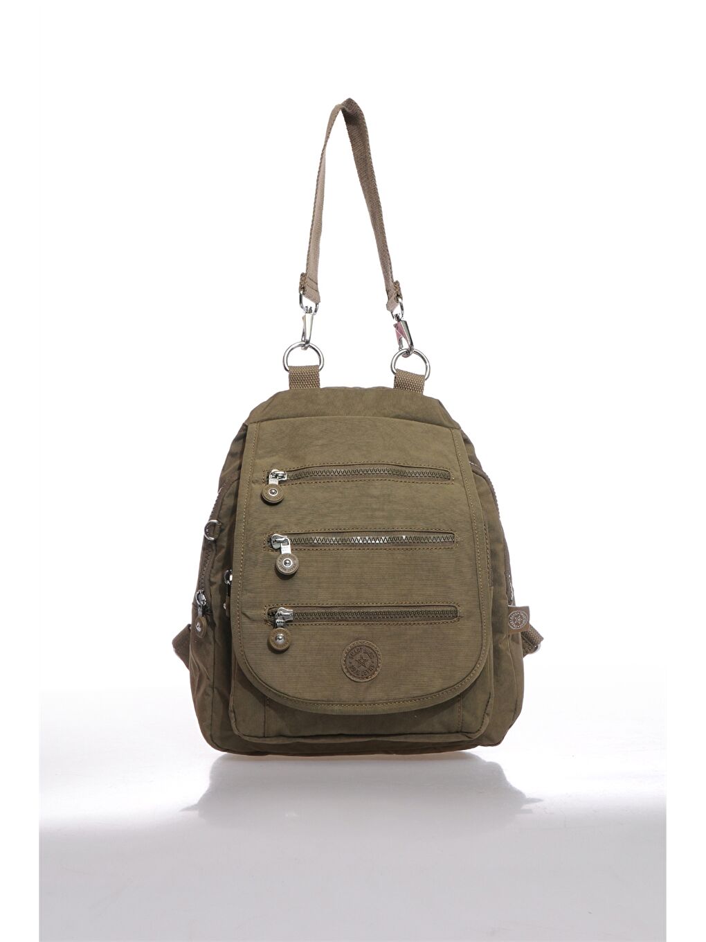 Kahverengi Ayarlanabilir Askılı Kadın Sırt Çantası