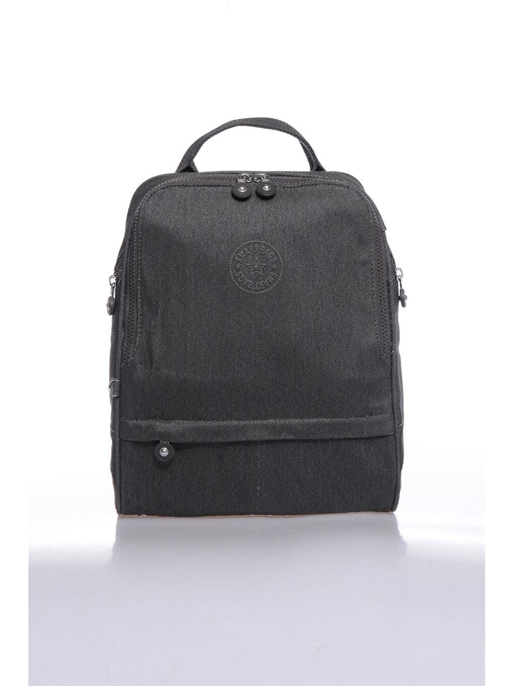 Antrasit Ayarlanabilir Askılı Fermuar Detaylı Kadın Sırt Çantası