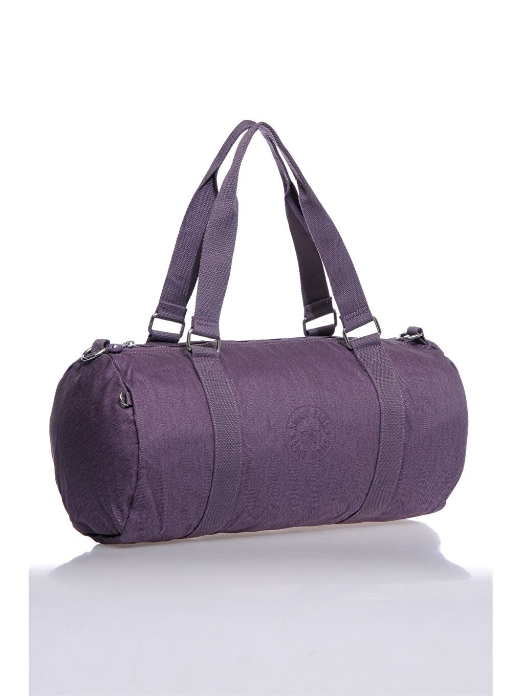 Mor Fermuarlı Spor Çantası-1